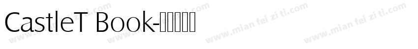 CastleT Book字体转换